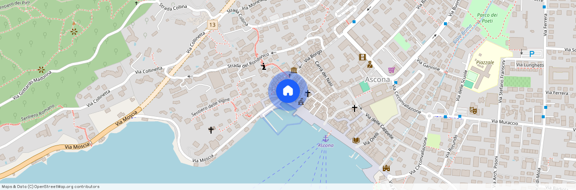 Piazza Giuseppe Motta 1, 6612 Ascona