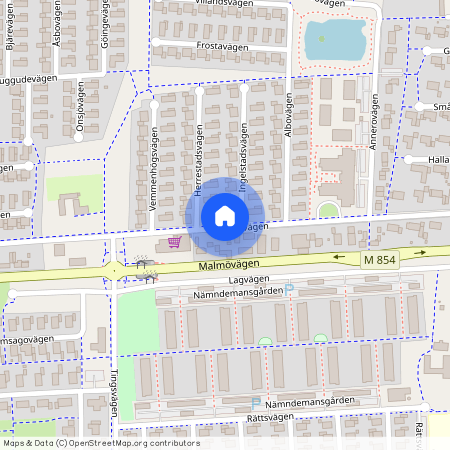 Skånevägen, Staffanstorp