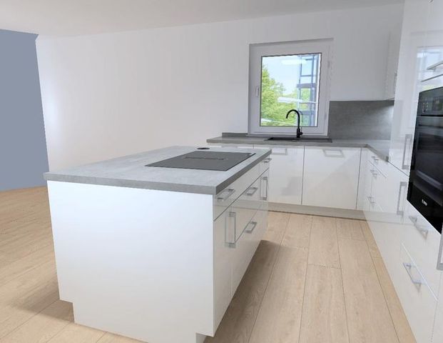 Traumhaftes 3-Zimmer-Penthouse- Erstbezug mit Premium-Einbauküche - Foto 1