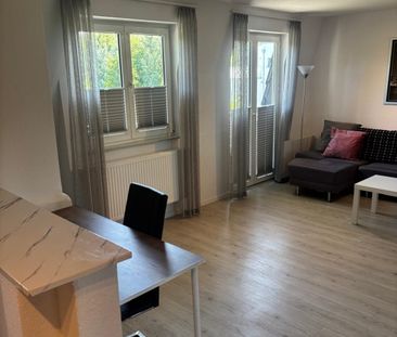 Gemütliche, möblierte Obergeschosswohnung mit Balkon! - Foto 1