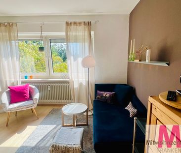 Hochwertig möblierte, großzügige 1-Zimmerwohnung mit Balkon - Foto 2