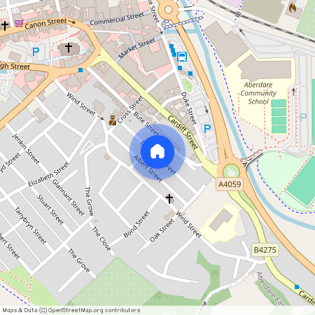 Dumfries Street, Aberdare, CF44