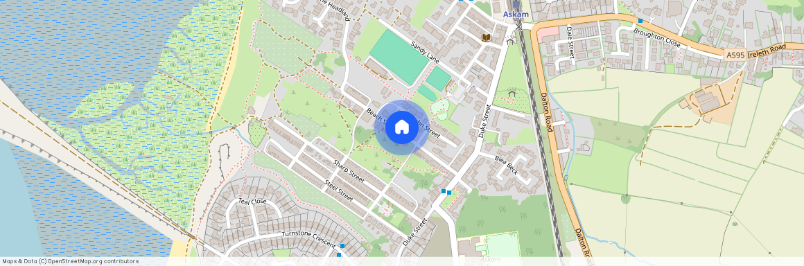 Beach Street, Askam-in-Furness LA16