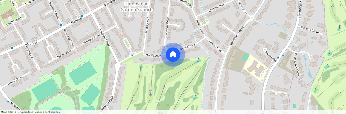 Neville Drive, Hampstead Garden Suburb, N2