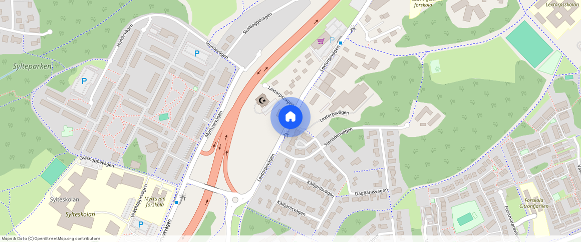 Lextorpsvägen, Trollhättan