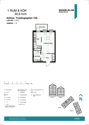 Torpängsgatan 14A, 74130, Knivsta - Foto 4