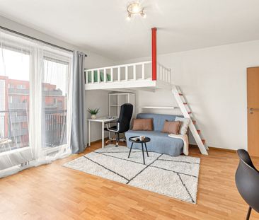 Pronájem bytu 1+kk • 30 m² bez realitkyŽitná, Hostivice - Litovice,... - Photo 1