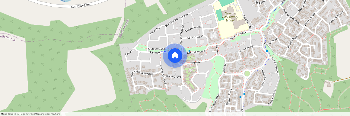 Fairway, Costessey, Norwich, NR8 5HE