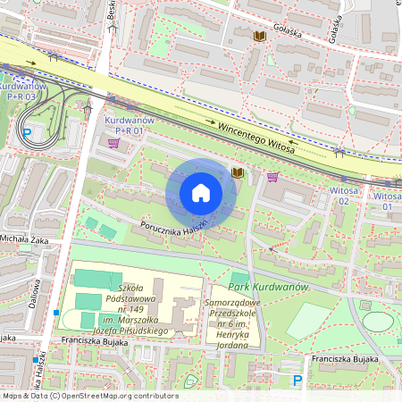 Porucznika Jerzego Halszki 5, Kraków, Podgórze Duchackie, Kurdwanów