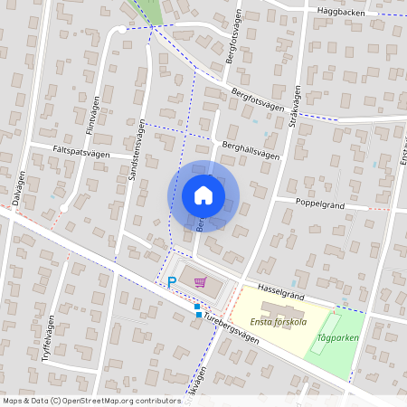 Berghällsvägen, Täby