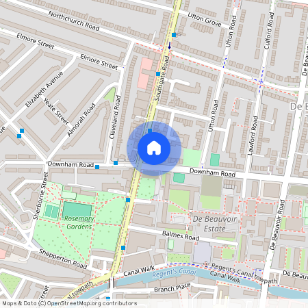 Cleveland Road, Islington, London, N1