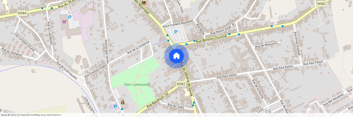 Rue du Général de Gaulle 20 - 6180 Courcelles