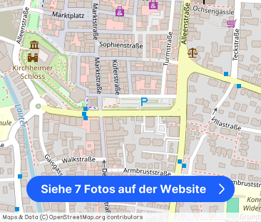 GUTBÜRGERLICHE LAGE - 4-Zi-Whg in Kirchheim, WLAN, Waschmaschine, T... - Foto 1