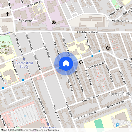 Berridge Road, Nottingham, NG7