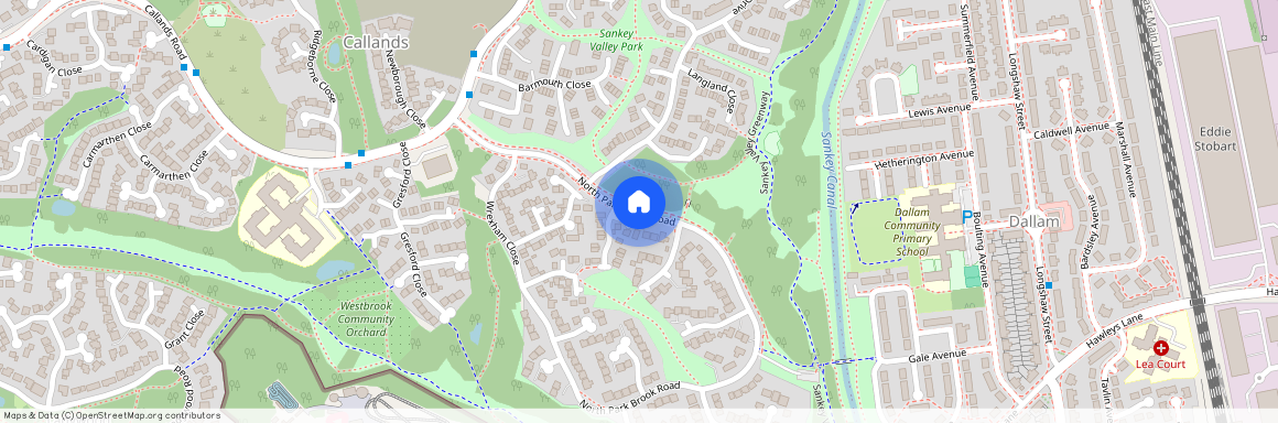 North Park Brook Road, Callands, Warrington, WA5