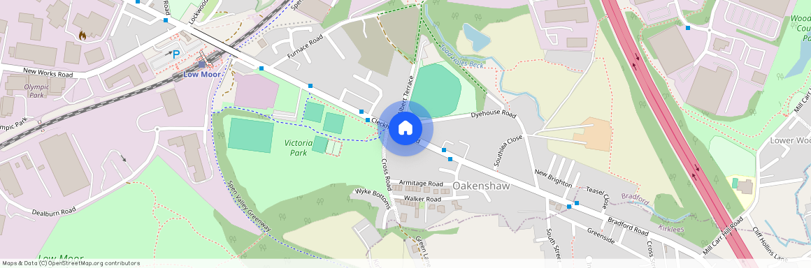 Cleckheaton Road, Oakenshaw, Bradford, BD12