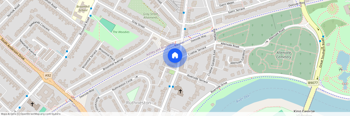 Holburn Street Flat D, AB1, Aberdeen