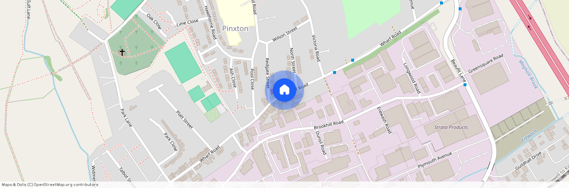 Wharf Road, Nottingham, NG16, Wharf Road, Pinxton