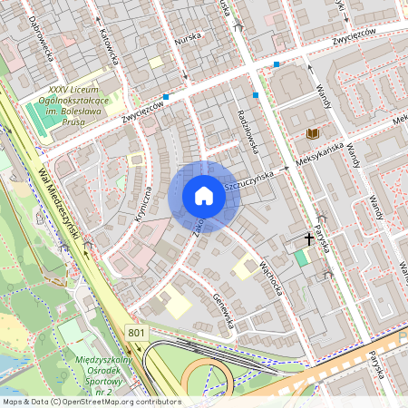 Warszawa, Praga-Południe, Saska, Kępa, Zakopiańska