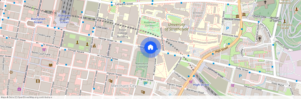 George Street, Flat 1/4, Merchant City, Glasgow, G1 1RD