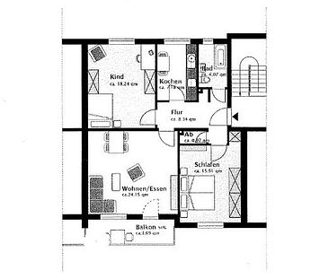 Timmendorfer Strand, An der Waldkapelle 12 3- Zimmer- Wohnung - Erstbezug nach Modernisierung - Foto 1