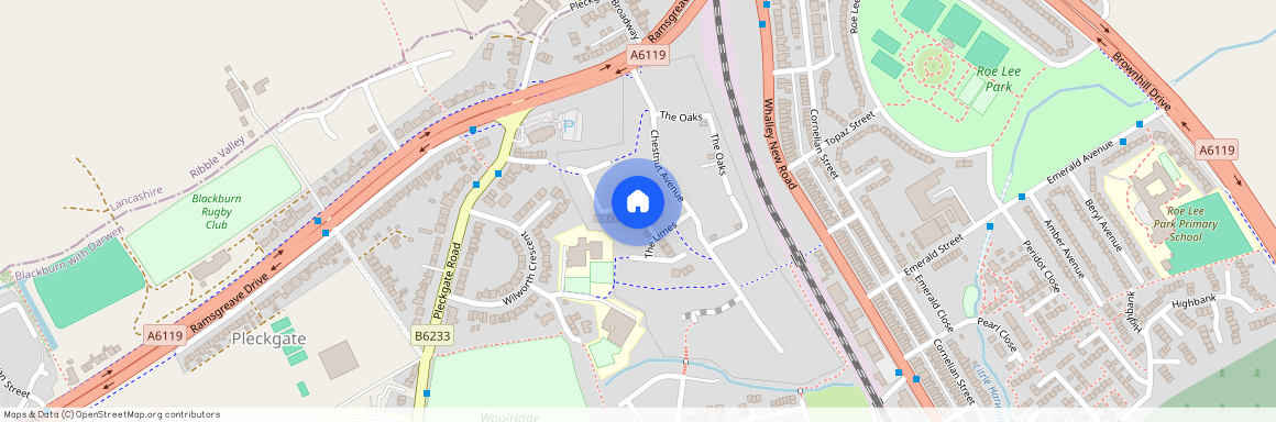 The Limes, Blackburn, BB1