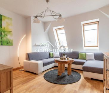 ab sofort, Sonderpreis: sehr schöne, voll möblierte 2-Zi DG-Whg, Lu... - Foto 1