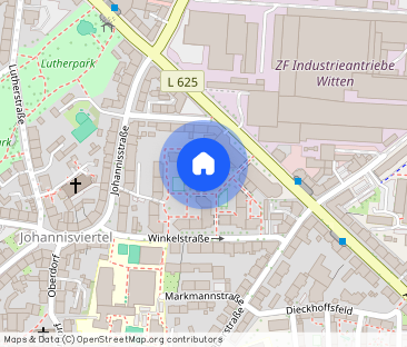 Demnächst frei! 2-Zimmer-Wohnung in Witten Mitte - Foto 1