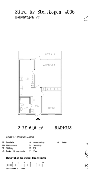 Hallonvägen 7 F, våning None - Foto 2