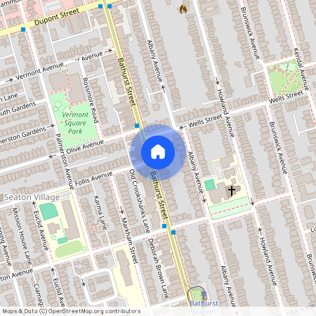 927 Bathurst Street Unit# Main/Upper, Toronto