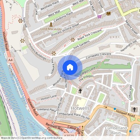 Cornwallis Crescent, 1FF, First Floor Flat, Clifton, Bristol, BS8