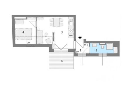 2-Zimmer-Wohnung mit Balkon und Dachterrasse - Photo 4