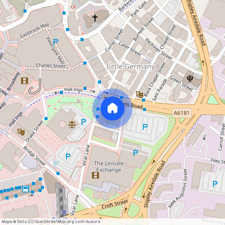 Byron Halls, Bradford, West Yorkshire, BD1