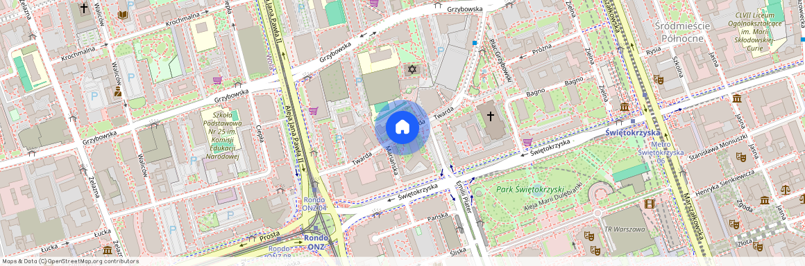 ul. Twarda, Śródmieście Północne, Śródmieście, Warszawa, mazowieckie