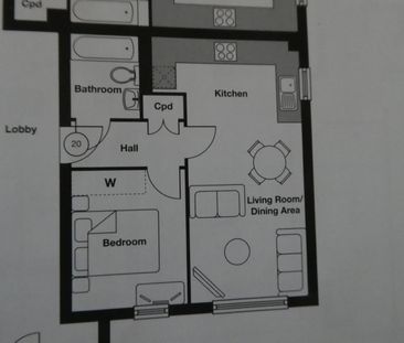 1 Bed Flat, Dunedin Court, CR0 - Photo 4