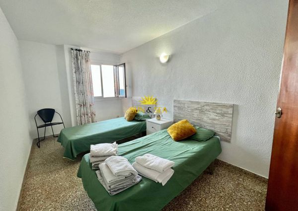 ​ FLAT FOR RENT ON THE FIRST LINE OF THE SEA IN TORREVIEJA - ALICANTE