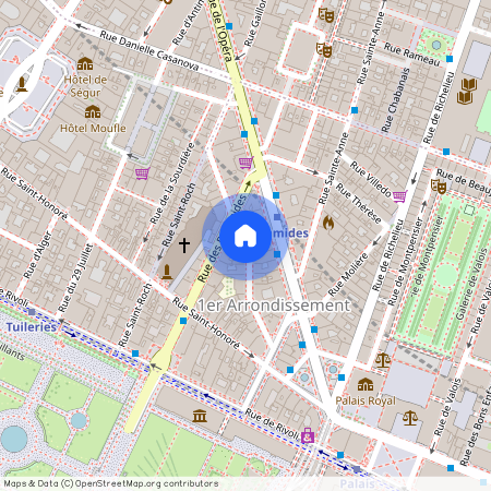 Rue d'Argenteuil, 75001, Paris