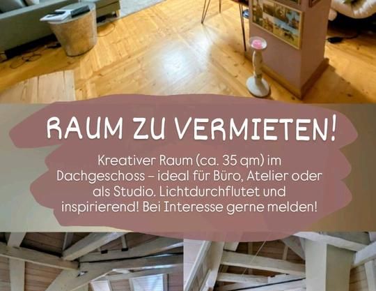 35m² Atelier/Lager/Raum Dachgeschoss - Foto 1