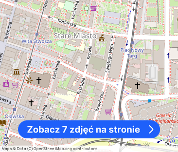 Centrum 3-pokojowe mieszkanie ul. Wita Stwosza - Zdjęcie 1