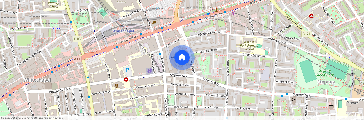 Georgette Apartments, Cendal Crescent, E1