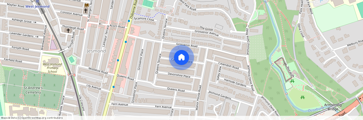 Cavendish Place, Jesmond, NE2