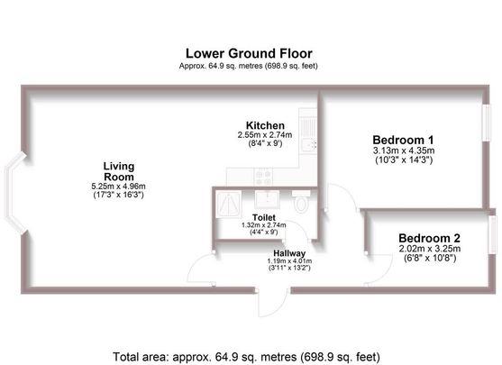 2 bedroom flat to rent - Photo 1