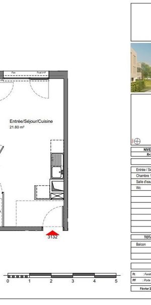 Location Appartement 2 pièces 40m² TOURS 37100 - Photo 2