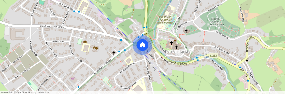 52076 Aachen - Kornelimünster/Walheim