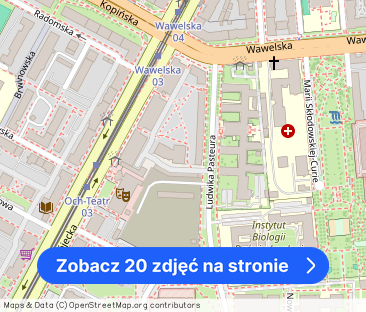 Ochota Pasteura 6a ciche duże + garaż Balkon - Zdjęcie 1