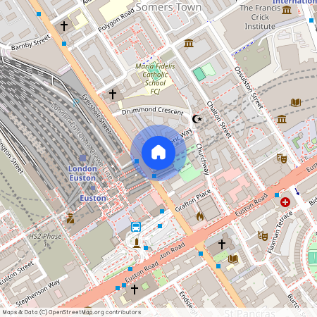 Doric Way, Euston, NW1
