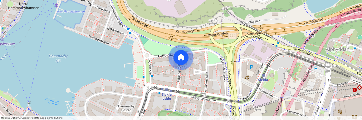 Rorgängargatan 28, Södra Hammarbyhamnen