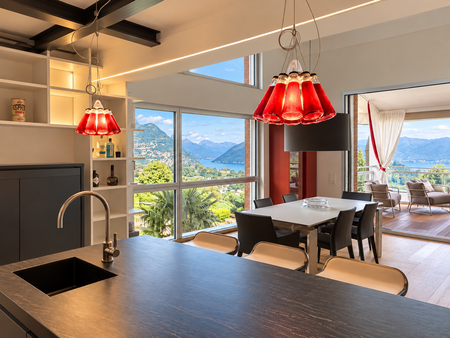 Stunning Duplex Apartment with Lake Views in Montagnola – Gentilino for rent - Photo 5