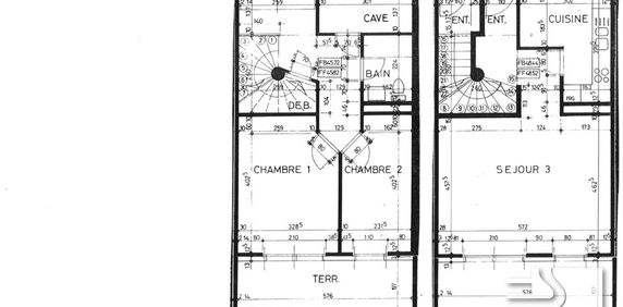 APPARTEMENT DUPLEX DE 3½ PIECES - Photo 2