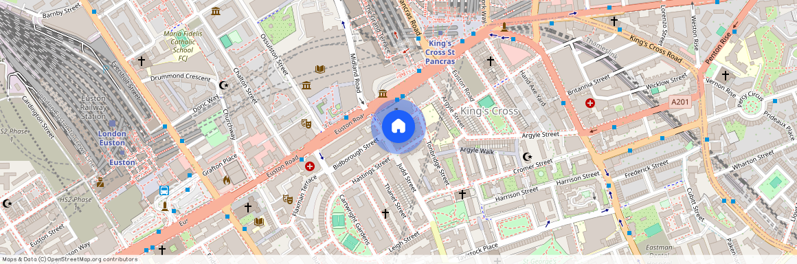 Queen Alexandra Mansions, Hasting Street, WC1H